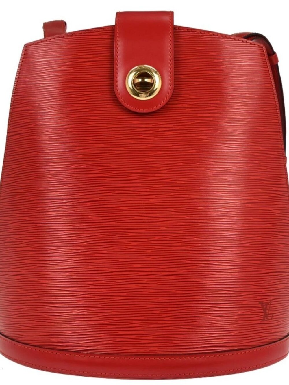 Louis Vuitton Red Epi Cluny Shoulder Bag M52257 SP0916 126090